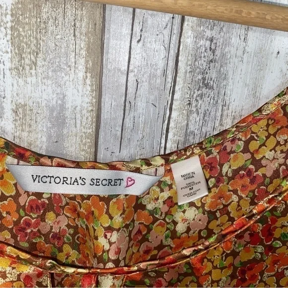 Victoria’s Secret Vintage Orange Floral Tank - Picture 4 of 4